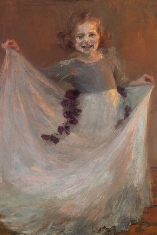 Eugenie Breithut-Munk, Kindertanz, 1905. Mit freundlicher genehmigung des Lentos Kunstmuseums