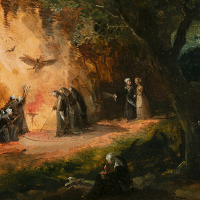 Giuseppe Bernardino Bison, Magia nera, XVIII – XIX siglo. Cortesía de la Catedral ex Macello