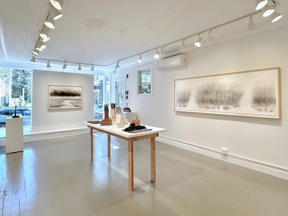 Marta Chaffee and Katia Read, Of time and tides, exhibition view. Courtesy of Marquee Projects