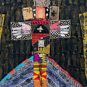 Janet Taylor Pickett, Healing shirt (detail), 2007. Courtesy of Jennifer Baahng Gallery