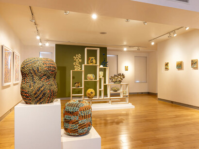 Various artists, Underground world experience: Future retrieval, exhibition view. Courtesy of form & concept Gallery