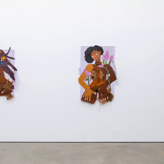 Anya Paintsil, mamwlad, exhibition view. Courtesy of Ames Yavuz