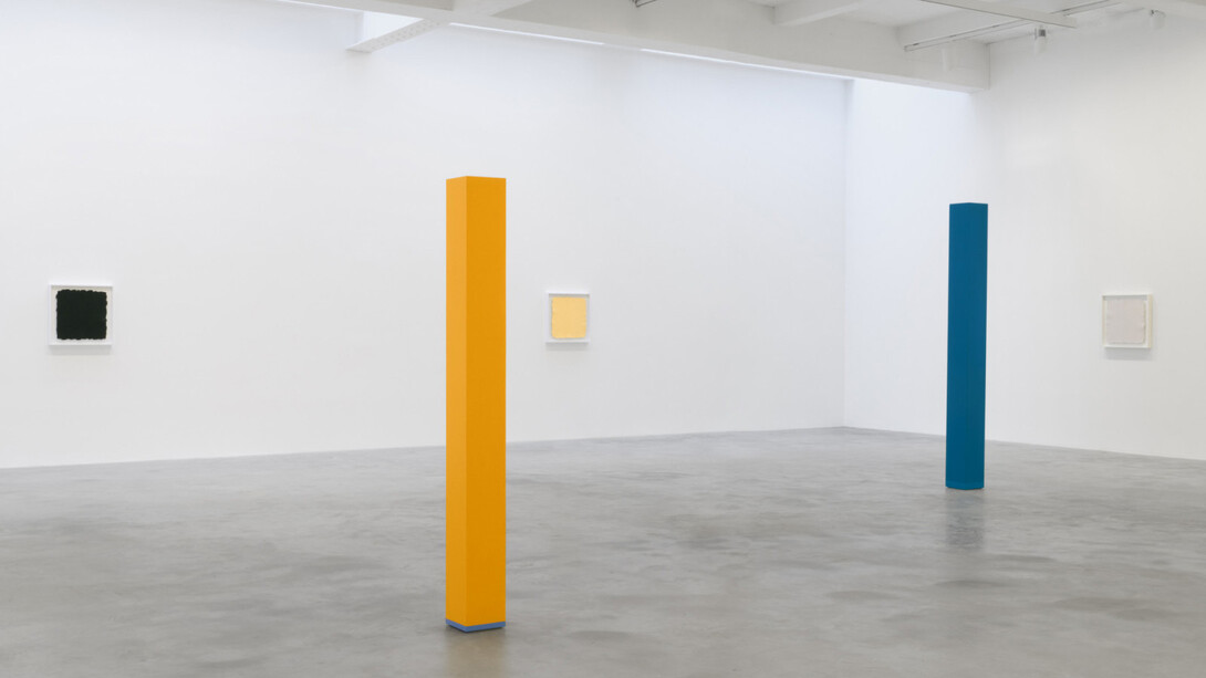 Anne Truitt, Waterleaf, exhibition view. Courtesy of Matthew Marks Gallery