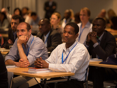 From left to right: Amadou Boly, Research Fellow, United Nations Industrial Development Organization UNIDO