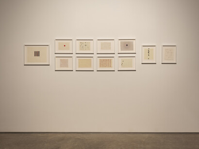 Nicola Durvasula, Abstracts, exhibition view. Courtesy of Galerie Mirchandani + Steinruecke