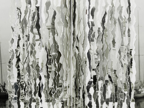 Buzz Spector, Sails and sailing, 2024 (detail). Courtesy of Zolla Lieberman Gallery