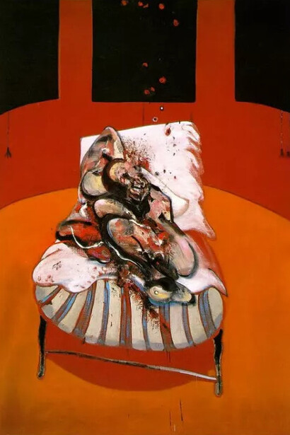 Francis Bacon, Tres estudios para una crucifixión (1962, tríptico)
