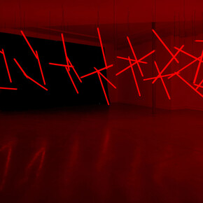 Olivier Ratsi, Frame destruct (detail), 2024. Courtesy of Bigaignon