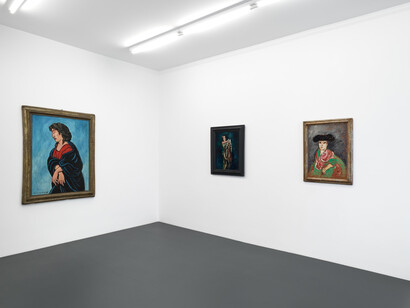 Francis Picabia, Femmes, exhibition view. Courtesy of Michael Werner Gallery