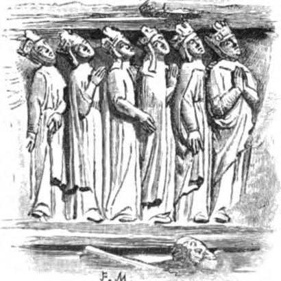 La tradition juive attend l'avènement du Messie, qui restaurera Israël et apportera la paix mondiale.
Gravure de l’ouvrage de Camille Flammarion « La Fin du monde », Première partie, Chapitre VI