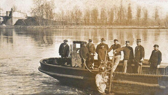 Un "asesinato crapuloso" (crimen por codicia) de un agente de seguros, Jean-Théodore Monget, estrangulado con una toalla. El crimen de Langon, 6 de febrero de 1907, Francia