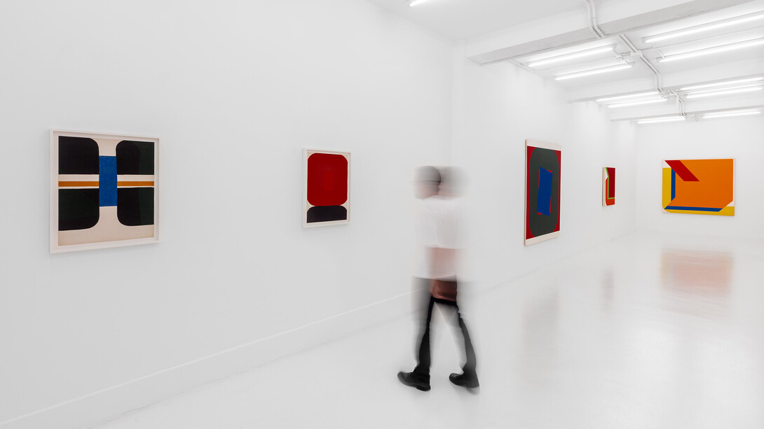 Georg Karl Pfahler, vista de exhibición. Cortesía de Galería Casado Santapau 