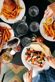 A la rica hamburguesa