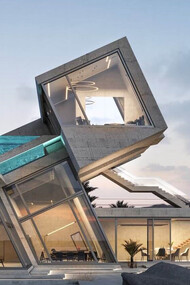 45-Brutalist House, Architecture firm LYX arkitekter, Iceland, visualization by LYXLYX arkitekter, 2022

