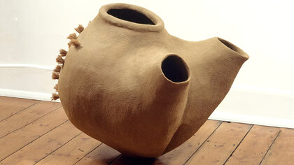 Judith Cowan, Bristly pot, 1983
