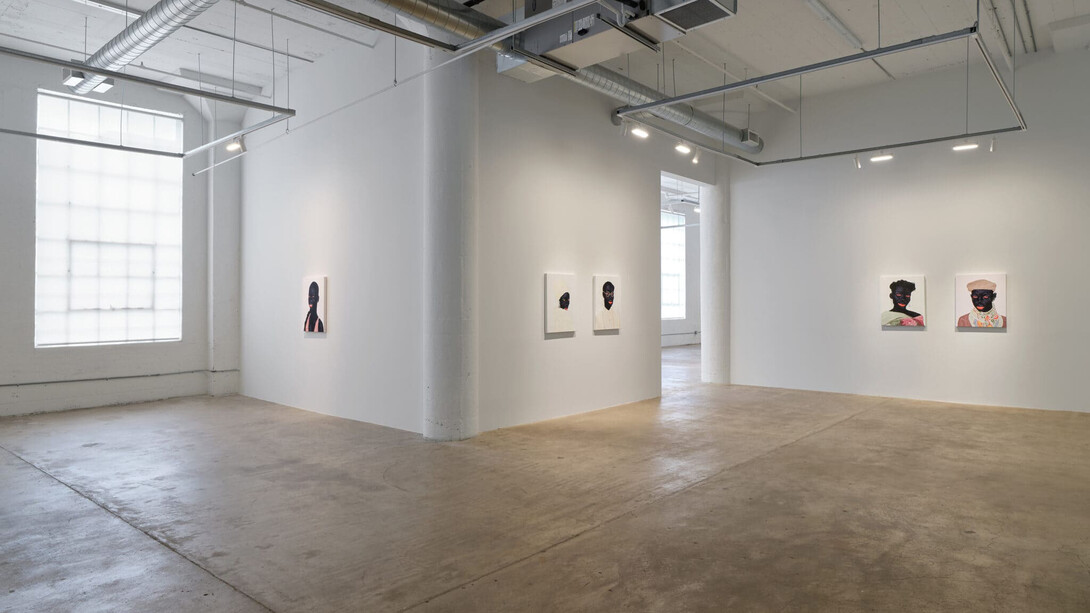 Kwesi Botchway, Be your own cool, exhibition view. Courtesy of Vielmetter Gallery