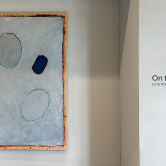 Luis Roldán, On the way home, vista de exhibición. Cortesía de La Cometa Galería