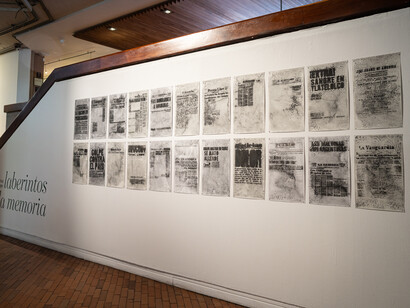 Varios artistas, Laberintos de la memoria, vista de exhibición. Cortesía del MAMBO