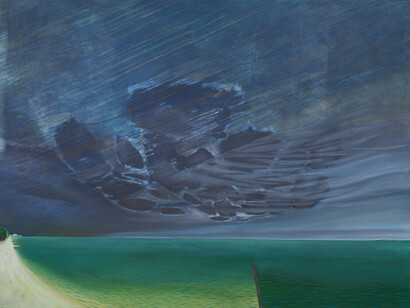 Sue McNally, Chesapeake storm (detail), VA, 2014. Courtesy of Jennifer Baahng Gallery 