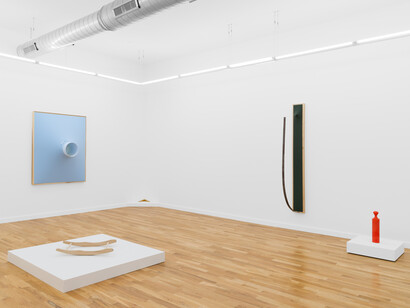 Kiah Celeste and Gordon Hall, Artifact unidentified, exhibition view. Courtesy of Document Gallery