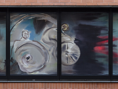 Sophie von Hellermann, Get your head around it, ausstellungsansicht. Mit freundlicher genehmigung der Kunsthalle Wien
