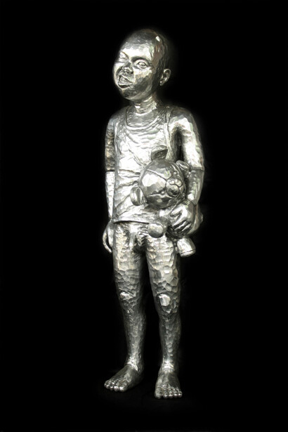 Abdi Setiawan, Kiss (boy), 2011. Courtesy of Sin Sin Fine Art