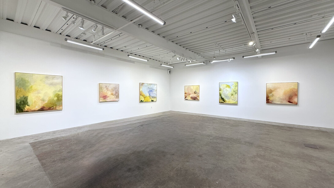 Janet Jacobs, Hope rising, exhibition view. Courtesy of Eleanor Harwood Gallery