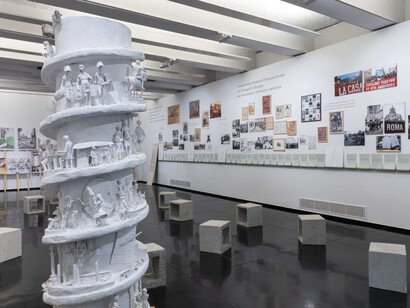 Inhabiting the ruins of the present, exhibition view. Courtesy of MACRO 