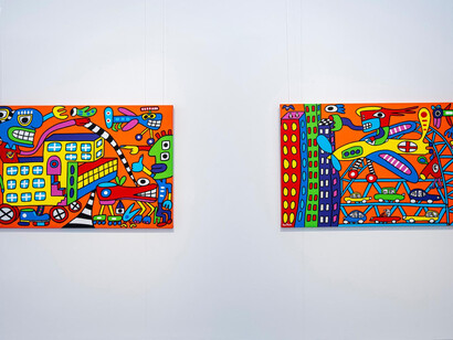 Ton Pret, Follow your dream, exhibition view. Courtesy of Danubiana