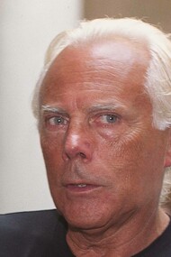 Giorgio Armani nel 1997