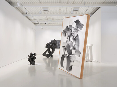 Lee Bae, The form before, exhibition view. Courtesy of Gow Langsford Gallery