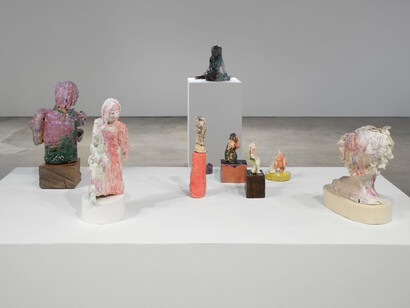 Cynthia Lahti, Trouble, exhibition view. Courtesy of James Fuentes Gallery