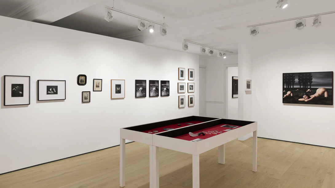 Various artists, Unveiled desires, exhibition view Richard Saltoun Gallery