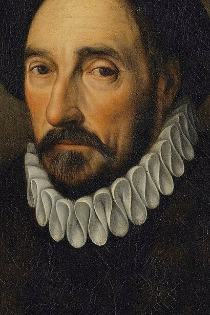 "Retrato de Montaigne con sombrero", óleo sobre lienzo, anónimo, entre 1800 y 1820