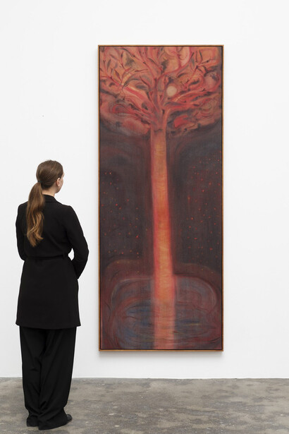 Various artists, Paintings and sculptures, exhibition view. Courtesy of Galleri Nicolai Wallner