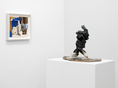 Simone Fattal, The hearth, exhibition view. Courtesy of kaufmann repetto