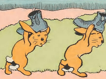 La política de una época no se define solamente por quien está en el gobierno, sino por aquellas facciones que disputan de facto el poder. Benjamin Rabier (1864–1939) ilustrador del libro "Los animales en libertad", 1890, Francia