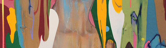 Erik Jones, A Colorful Malady, 41x51cm-16x20 inch. Watercolor, colored pencil, water-soluble wax pastel, acrylic on Rives bfk paper