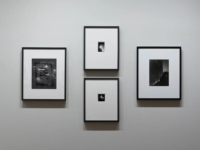 Brassaï, Paris by night, exhibition view. Courtesy of Howard Greenberg Gallery