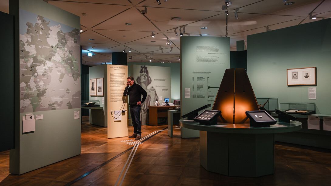 Nature and german history, exhibition view. Courtesy of Bundeskunsthalle