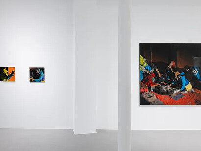 Chaise Mohamed Saïd, Out of the shadows, vue de l’exposition. Avec l’aimable autorisation de la galerie Afikaris