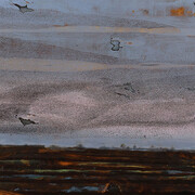 Hasan Ali Kadiwala, Winter maghrib 1 (detail), 2026. Courtesy of Sakshi Gallery