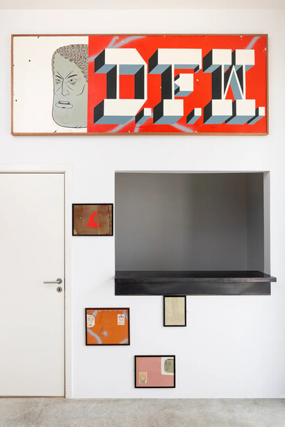 Barry McGee, The nature inside me, exhibition view. Courtesy of V1 Gallery
