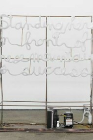 Robert Kinmont. Standing here in front of these mountains is success, 1970 – 2012.