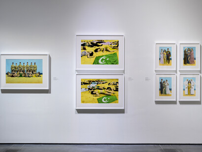 Now showing: Youssef Nabil’s I saved my belly dancer, exhibition view. Courtesy of Los Angeles County Museum of Art (LACMA)