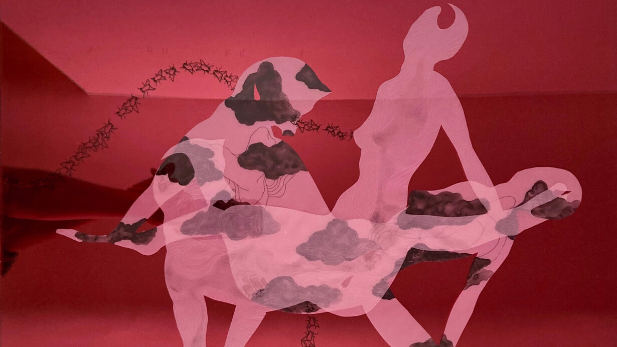 Ana Garcés Kiley, Midnight son (pig) (detail), 2017. Courtesy of the Camp Gallery