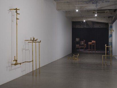 Wing Po So, Polyglot, exhibition view. Courtesy of Blindspot Gallery