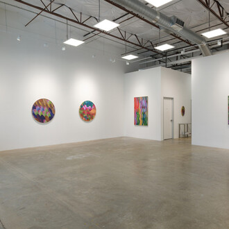 Zeke Williams, Gather, exhibition view. Courtesy of Erin Cluley Gallery