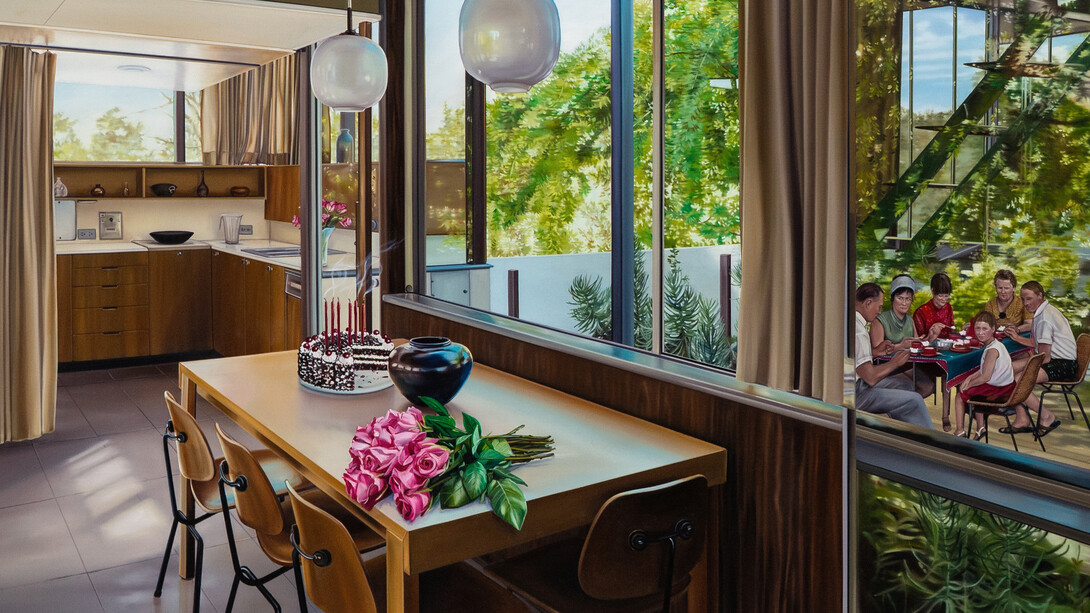 Alina Grasmann, Der planet auf dem tisch (from the series „House of the spirits“), 2025. Courtesy of Fridman Gallery