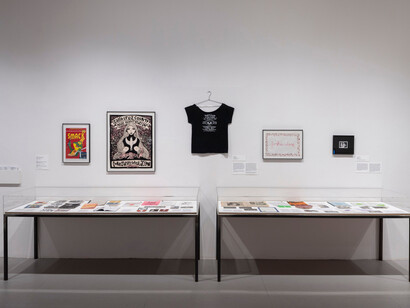 Love rules: the Harm reduction archives of Heather Edney and Richard Berkowitz, exhibition view. Courtesy of MoMA PS1